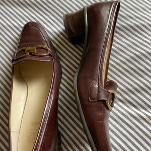 Brown dress shoes 8